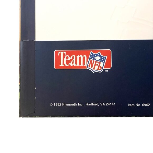 Vintage Retro NFL Chicago Bears School Folders Portfolio 1992 - Picture 5 of 5
